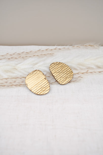 Textured Clay Earrings