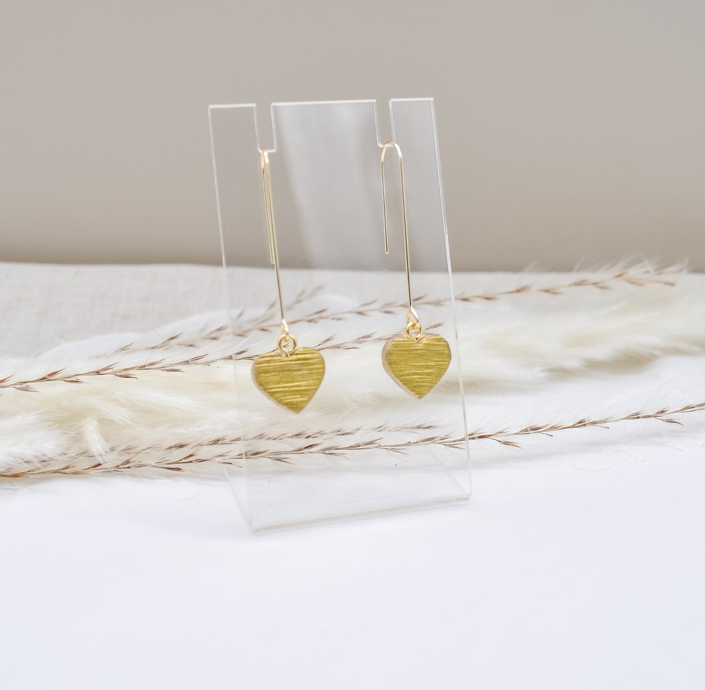 Heart Dangle Earrings