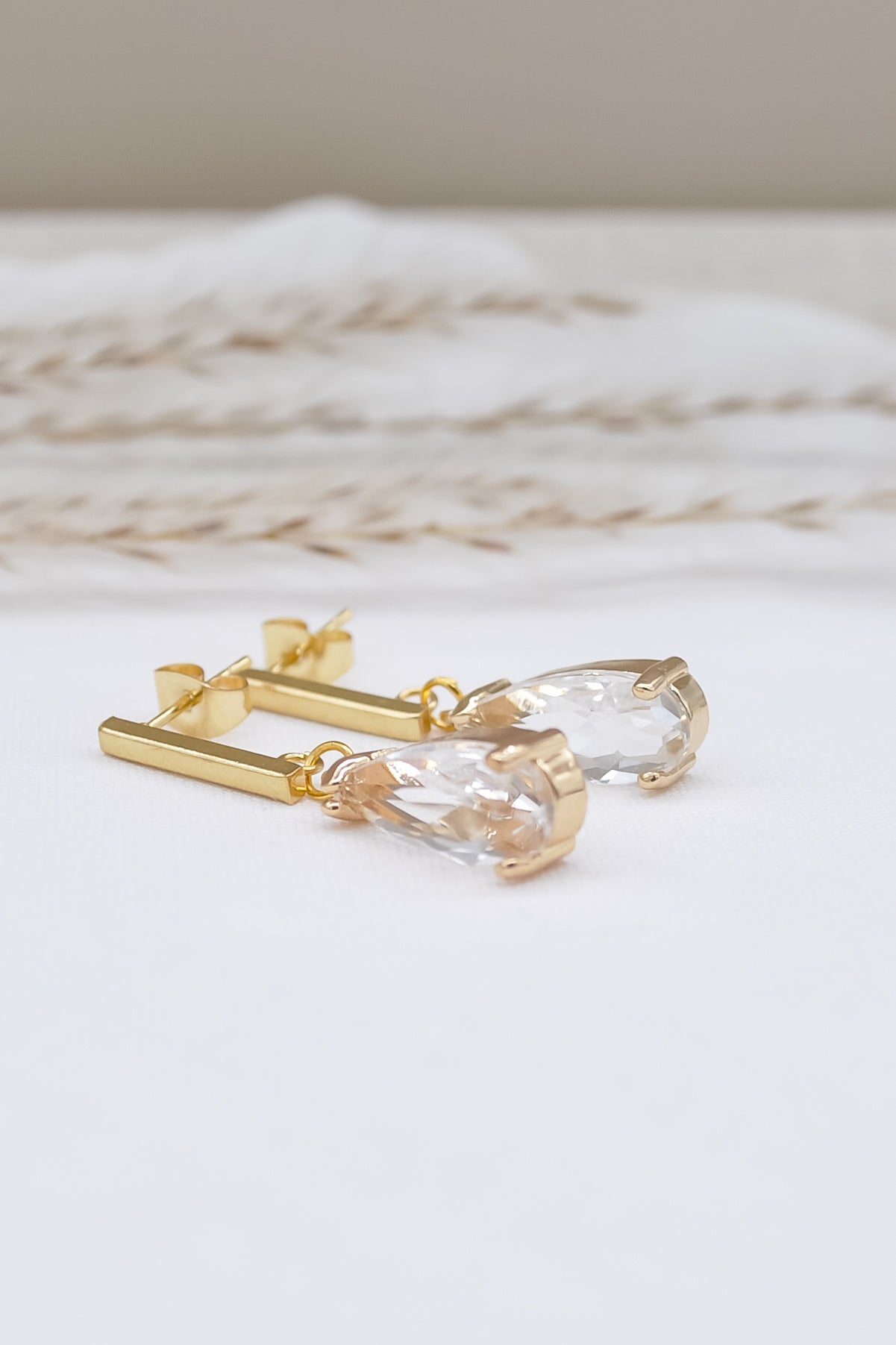 Crystal Drop Earrings