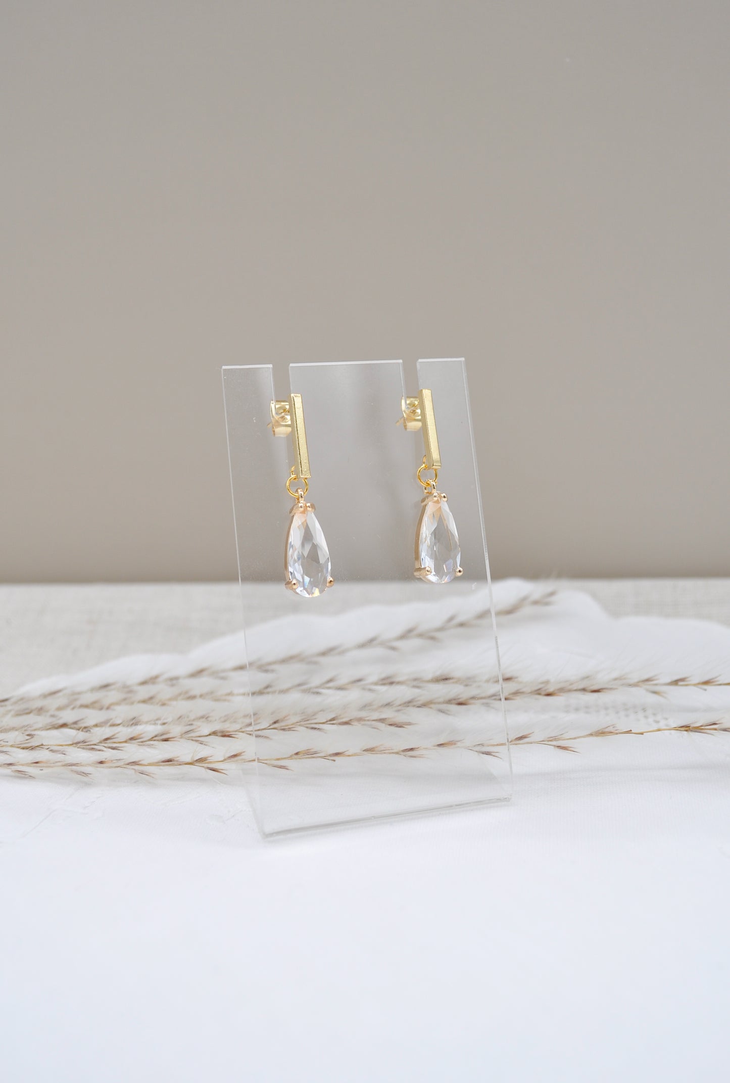 Crystal Drop Earrings