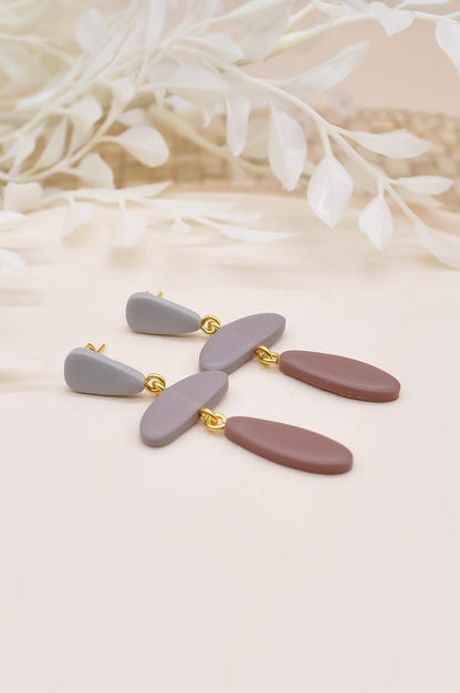 Organic Dangle Drop Earrings