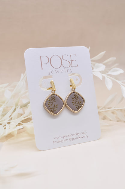 Gold Leaf Earrings