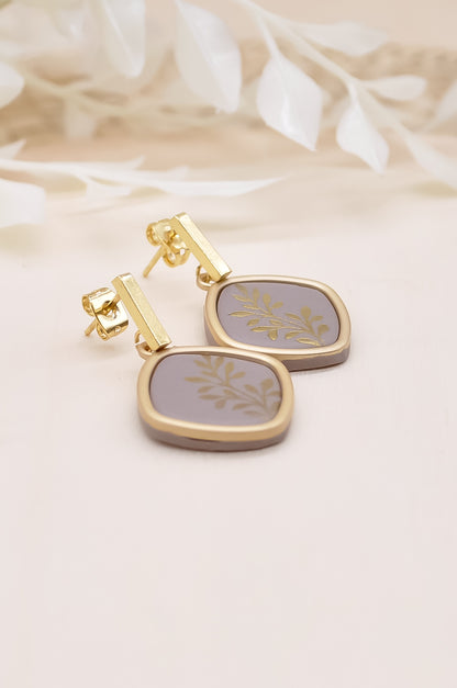 Gold Leaf Earrings