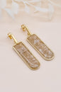 Stone Dangle Earrings