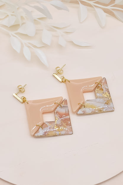 Triangle Dangle Earrings