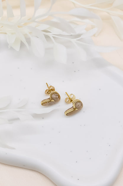 Heart Stud Earrings