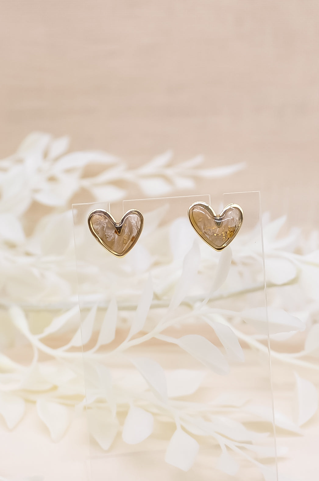 Heart Stud Earrings