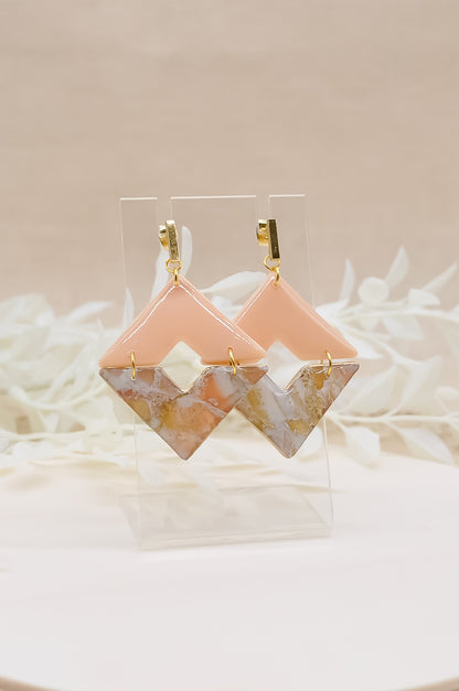 Triangle Dangle Earrings