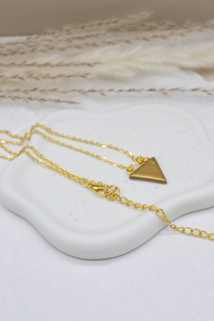 Mini Triangle Necklace